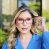 oticagriss oculos feminino 2 em 1 clip on gatinho rose 341 5 oticagriss oculos feminino 2 em 1 clip on gatinho rose 341 5