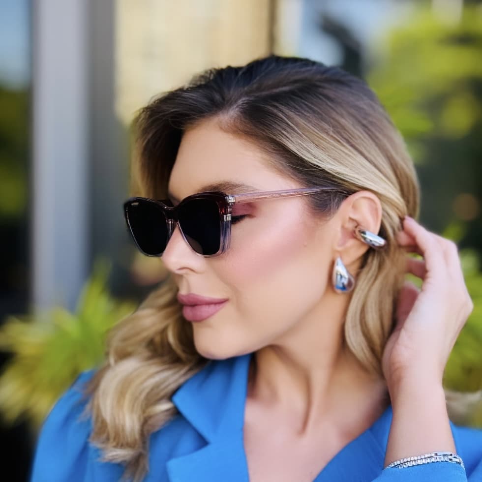 oticagriss oculos feminino 2 em 1 clip on gatinho transparente rose 341 7 oticagriss oculos feminino 2 em 1 clip on gatinho transparente rose 341 7