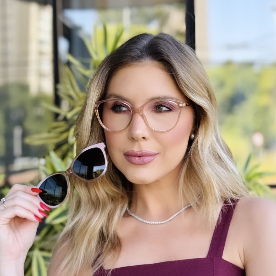 oticagriss oculos clip on 2 em 1 redondo rose 426 1 oticagriss oculos clip on 2 em 1 redondo rose 426 1