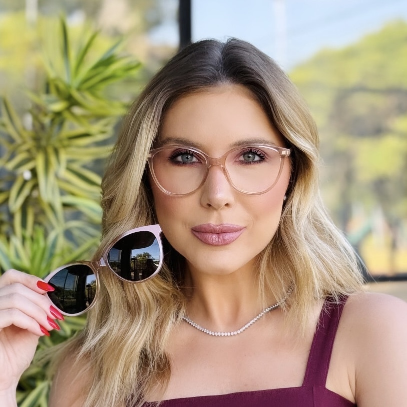 oticagriss oculos clip on 2 em 1 redondo rose 426 oticagriss oculos clip on 2 em 1 redondo rose 426