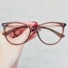 oticagriss oculos de grau feminino gatinho marrom 327 oticagriss oculos de grau feminino gatinho marrom 327