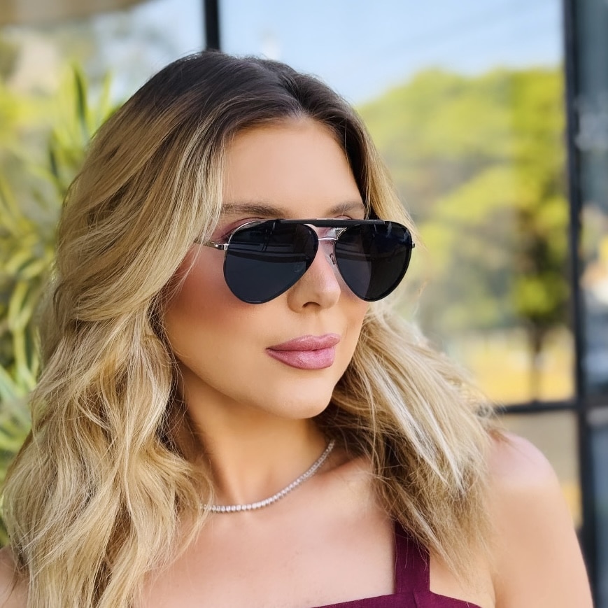 oticagriss oculos feminino clip on 2 em 1 aviador prata 431 6 oticagriss oculos feminino clip on 2 em 1 aviador prata 431 6