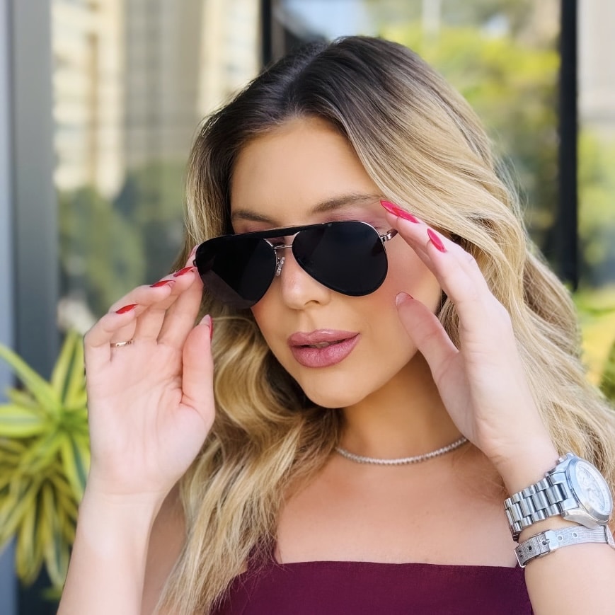oticagriss oculos feminino clip on 2 em 1 aviador prata 431 7 oticagriss oculos feminino clip on 2 em 1 aviador prata 431 7