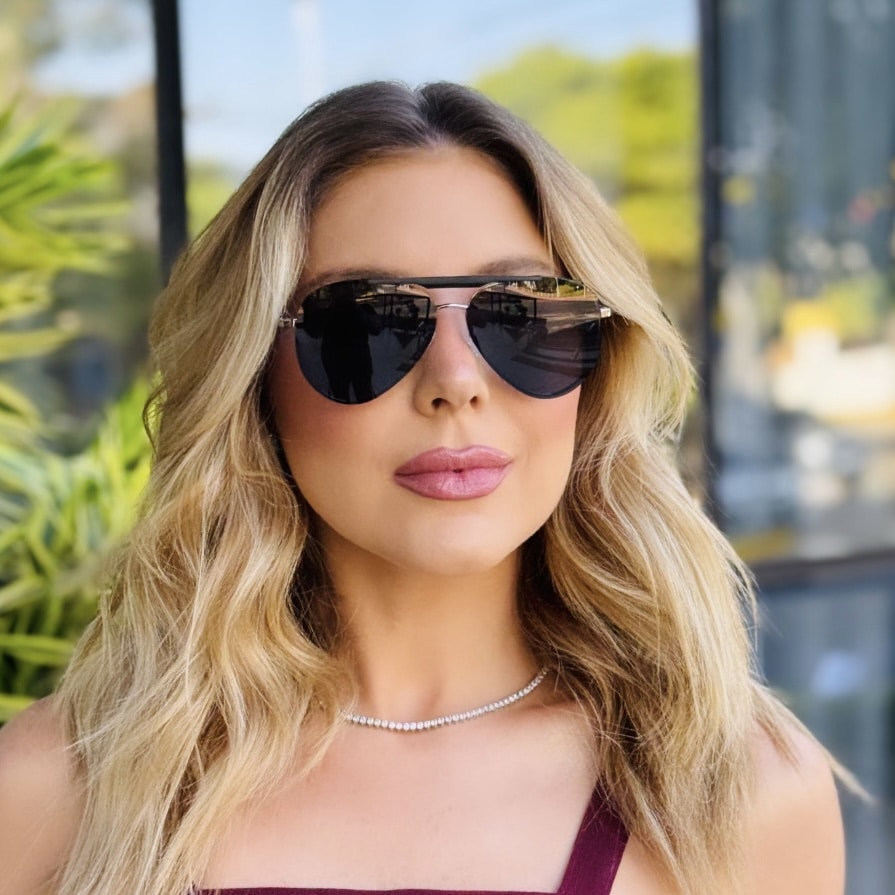 oticagriss oculos feminino clip on 2 em 1 aviador prata 431 9 oticagriss oculos feminino clip on 2 em 1 aviador prata 431 9