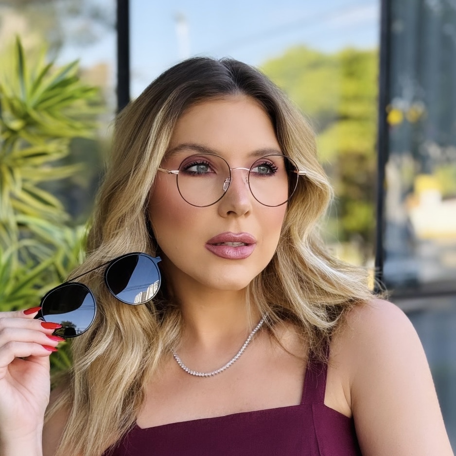 oticagriss oculos feminino clip on 2 em 1 redondo marrom 429 2 oticagriss oculos feminino clip on 2 em 1 redondo marrom 429 2