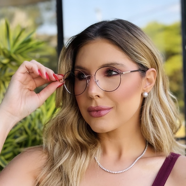 oticagriss oculos feminino clip on 2 em 1 redondo preto e rose 429 3 oticagriss oculos feminino clip on 2 em 1 redondo preto e rose 429 3