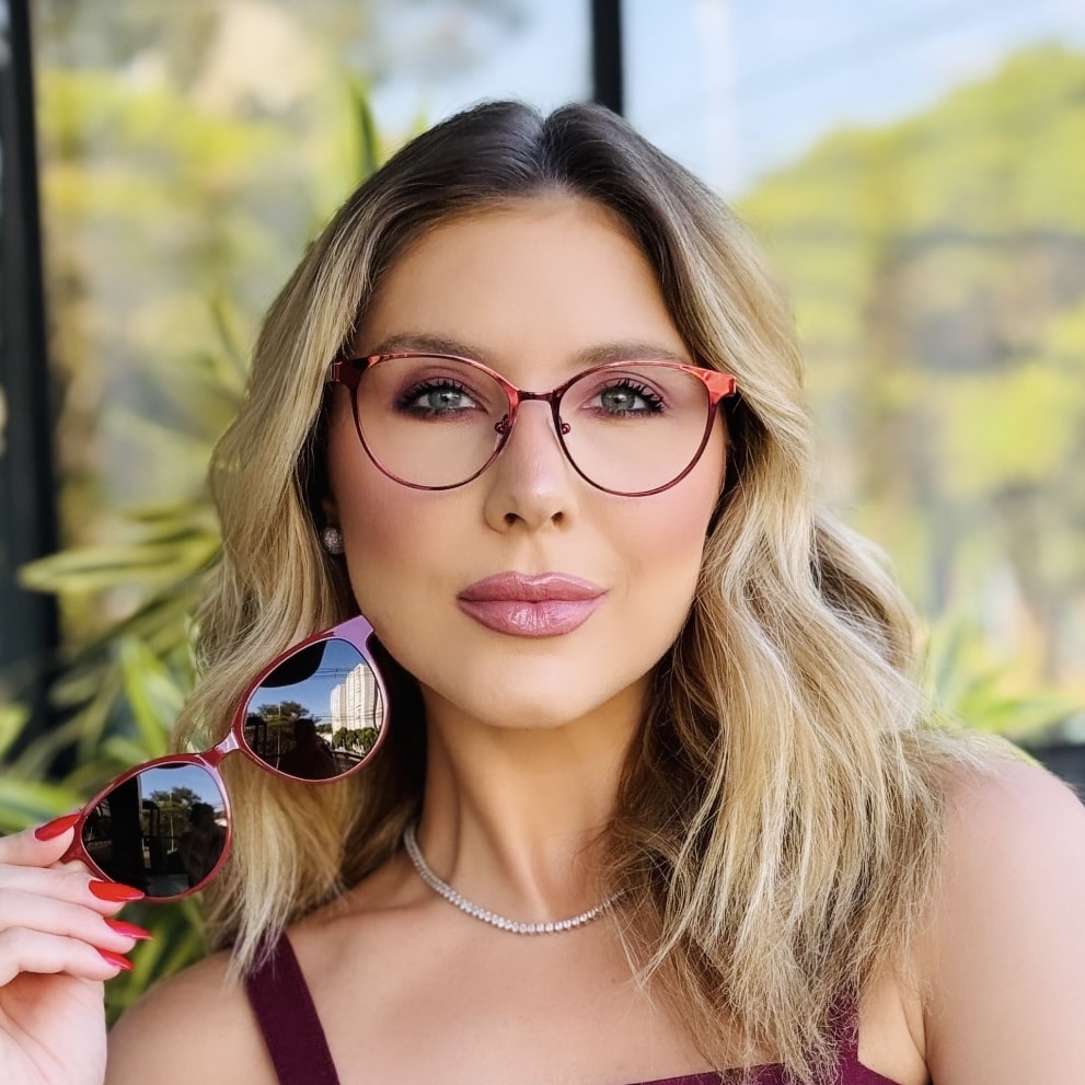 oticagriss oculos 3 em 1 clip on gatinho marsala 210 1