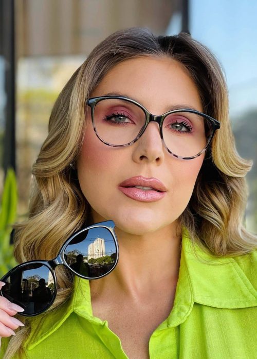 oticagriss oculos clip on 2 em 1 redondo preto e tartaruga 426 1