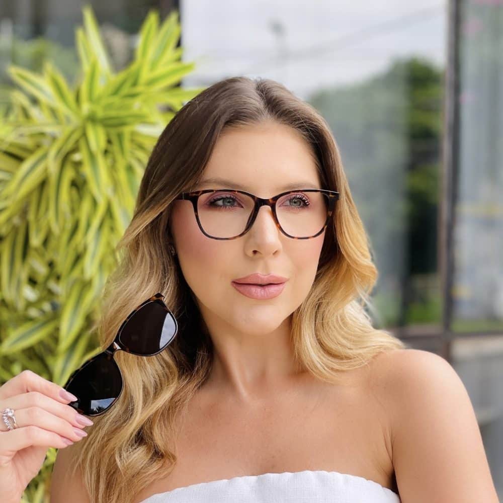 oticagriss oculos 2 em 1 clip on quadrado tartaruga 453 2