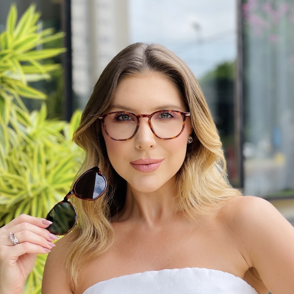 oticagriss oculos 2 em 1 clip on quadrado tartaruga 456 oticagriss oculos 2 em 1 clip on quadrado tartaruga 456