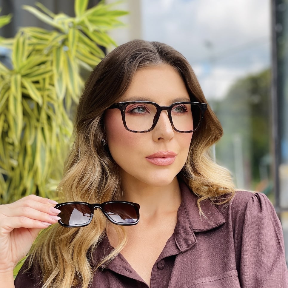 oticagriss oculos 2 em 1 clip on quadrado tartaruga 463 1 oticagriss oculos 2 em 1 clip on quadrado tartaruga 463 1