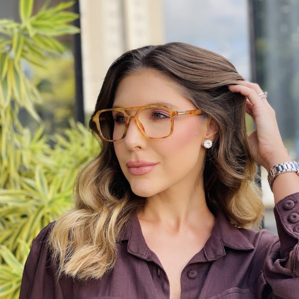 oticagriss oculos de grau feminino aviador caramelo 466 2 oticagriss oculos de grau feminino aviador caramelo 466 2
