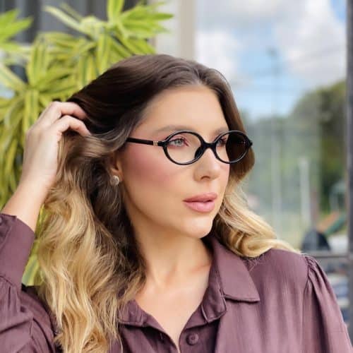 oticagriss oculos de grau feminino gatinho preto 464 1