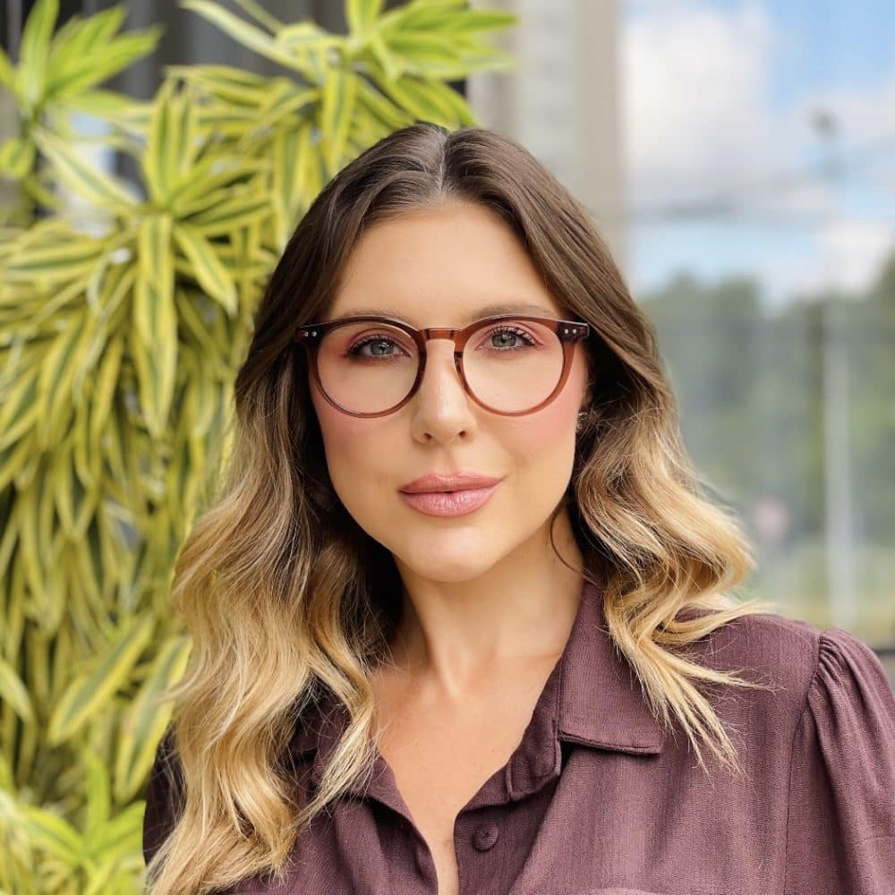 oticagriss oculos de grau feminino redondo marrom transparente 460 oticagriss oculos de grau feminino redondo marrom transparente 460