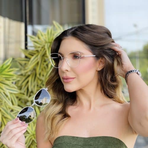 oticagriss oculos 2 em 1 clip on gatinho branco 475 1