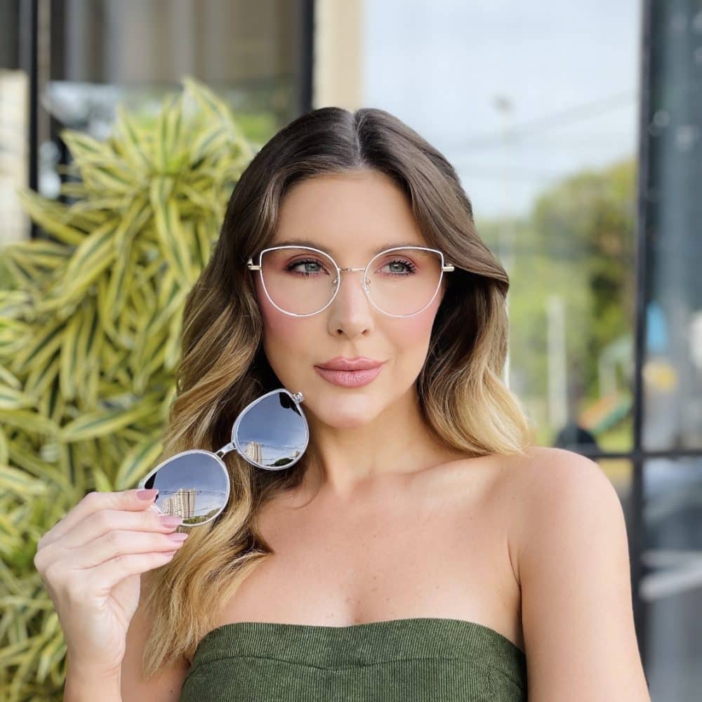 oticagriss oculos 2 em 1 clip on gatinho branco 475 8 oticagriss oculos 2 em 1 clip on gatinho branco 475 8