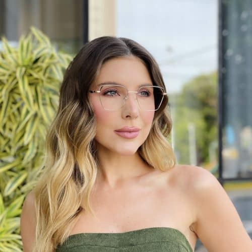 oticagriss oculos de grau feminino quadrado preto 478 1