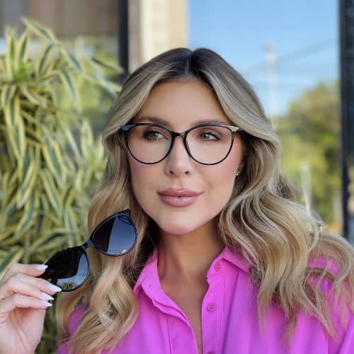 oticagriss oculos clip on 2 em 1 gatinho azul 310 1