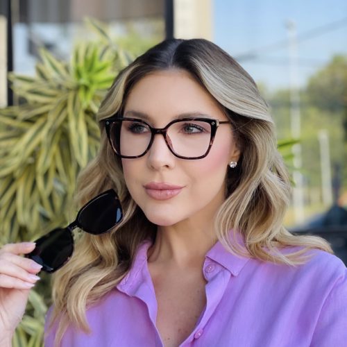 oticagriss oculos clip on 2 em 1 gatinho tartaruga rosa 489 1