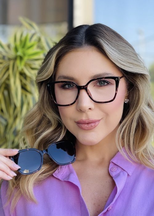 oticagriss oculos clip on 2 em 1 gatinho tartaruga rosa 489