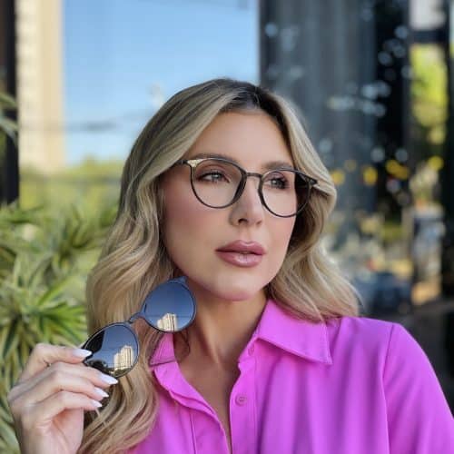 oticagriss oculos clip on 2 em 1 redondo cinza 241 1