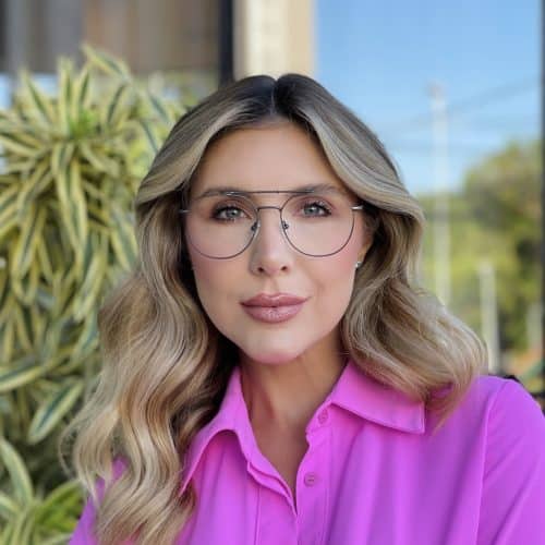oticagriss oculos de grau feminino aviador grafite 482