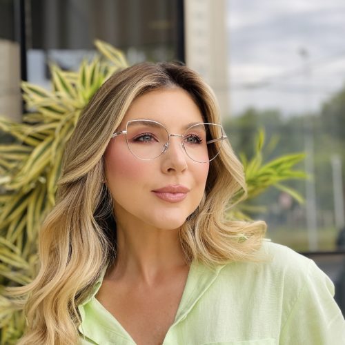 oticagriss oculos de grau feminino gatinho prata 490 1