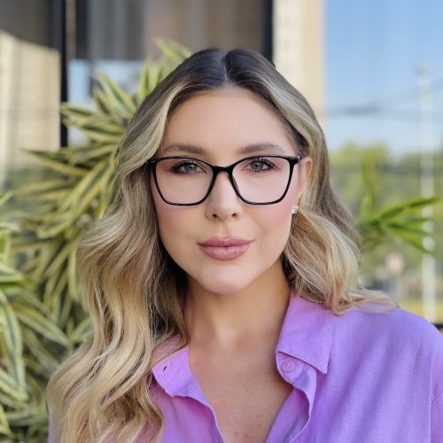 oticagriss oculos de grau feminino quadrado preto 493