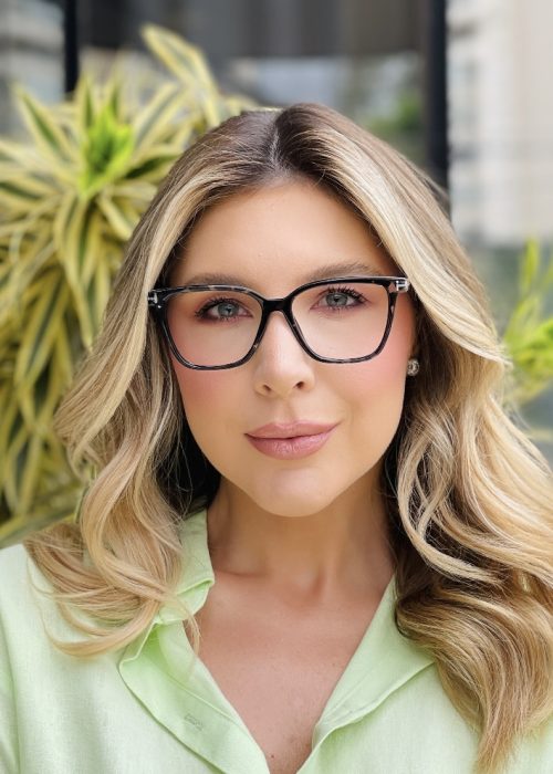 oticagriss oculos de grau feminino quadrado rajado 492