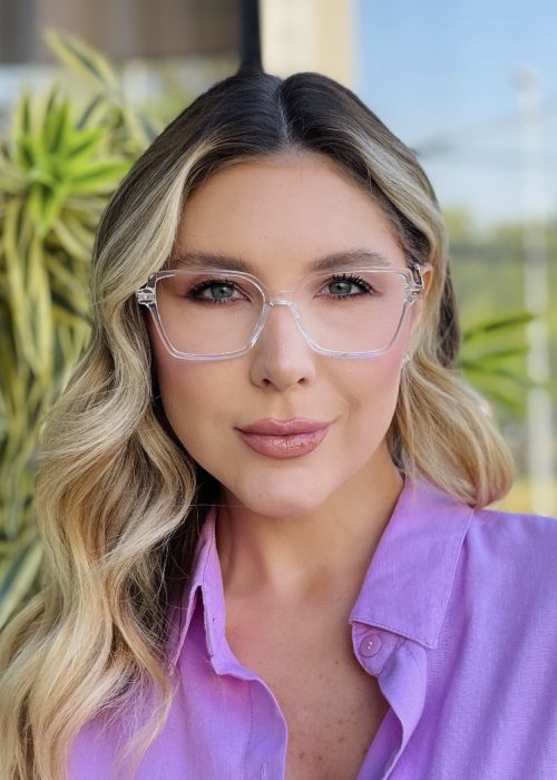 oticagriss oculos de grau feminino quadrado transparente 488