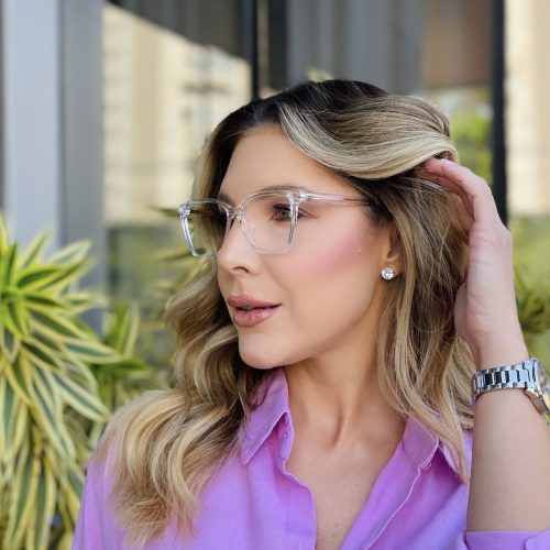 oticagriss oculos de grau feminino quadrado transparente 492 1