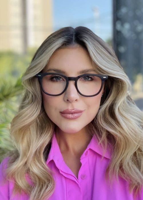 oticagriss oculos de grau feminino redondo marrom 481