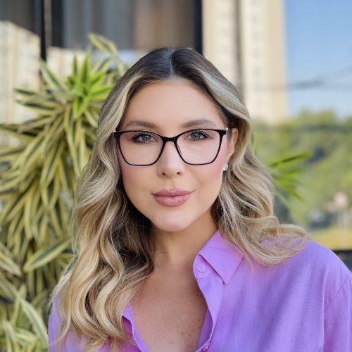 oticagriss oculos de grau feminino quadrado marrom 493