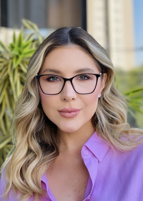 oticagriss oculos de grau feminino quadrado marrom 493